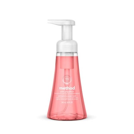 Method Method, Foaming Hand Wash, Pink Grapefruit, 10 Oz Pump Bottle 01361EA